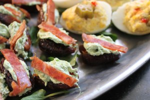 Campania, Goat Cheese & Watercress Stuffed Dates