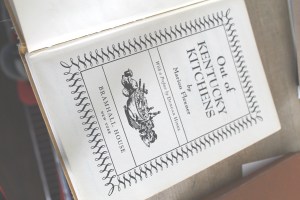 A 1949 edition of "Out of Kentucky Kitchens," one of my favorite vintage cookbooks. 