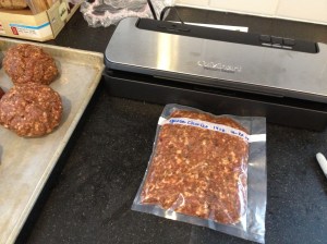 The guys got me one of these fab vacuum sealer dohickies for my birthday. I'm sealing EVERYTHING now. Even if it doesn't need it. Just 'cause it's So. Fun. 